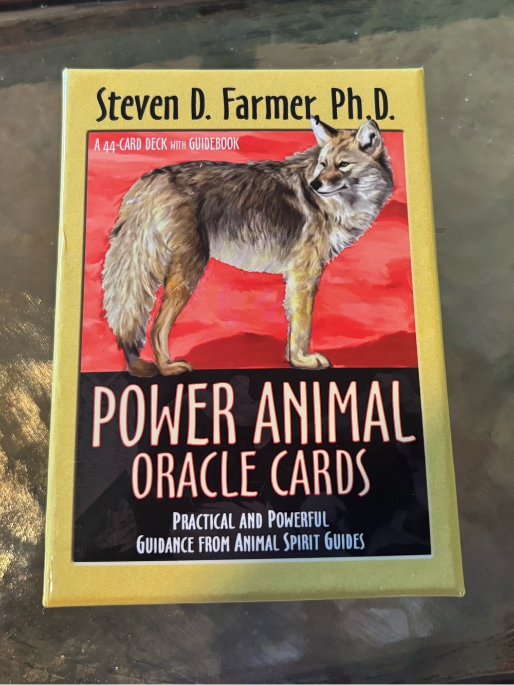 Power Animal Oracle Cards by Steven D Farmer, PhD